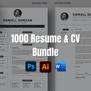 1000 Resume & CV Bundle